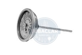 TERMOMETRO BIMETALICO Acc 1.0 //-50C a 50C // CONEXION 1/2" BULBO L=2plg