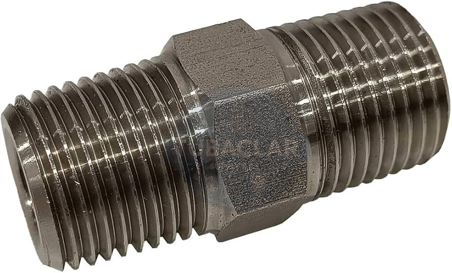 1/2 PLG NIPLE EXAGONAL ROSCADO SERIE 3000 ASME B16.11