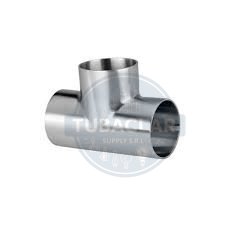 1 1/2 plg e=1.65mm TEE Sanitario Sin costura PULIDO INOX 304