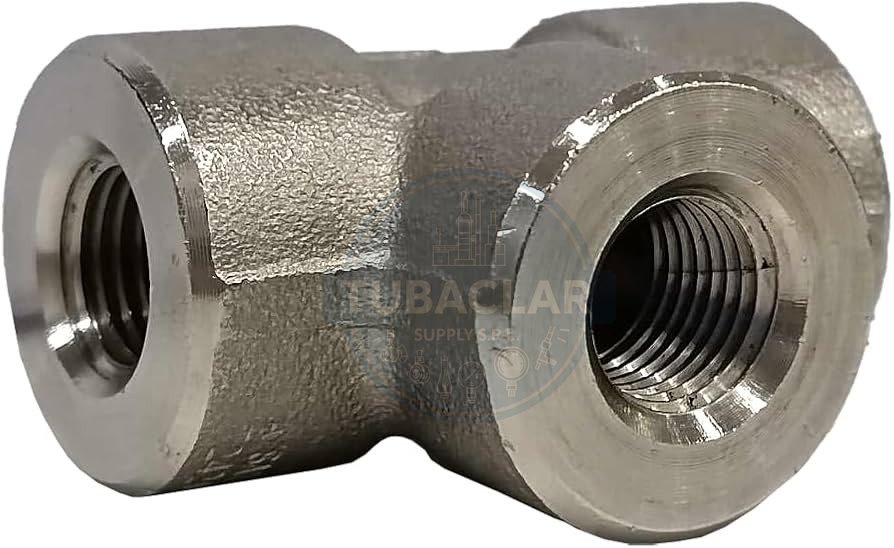 1/2 PLG TEE ROSCADO SERIE 3000 ASME B16.11